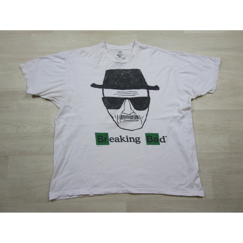 Breaking Bad Walter White T Shirt Men's (2XL) TV Show Walter White 2013